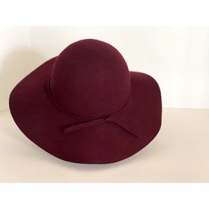 Urban Outfitters merlot floppy hat